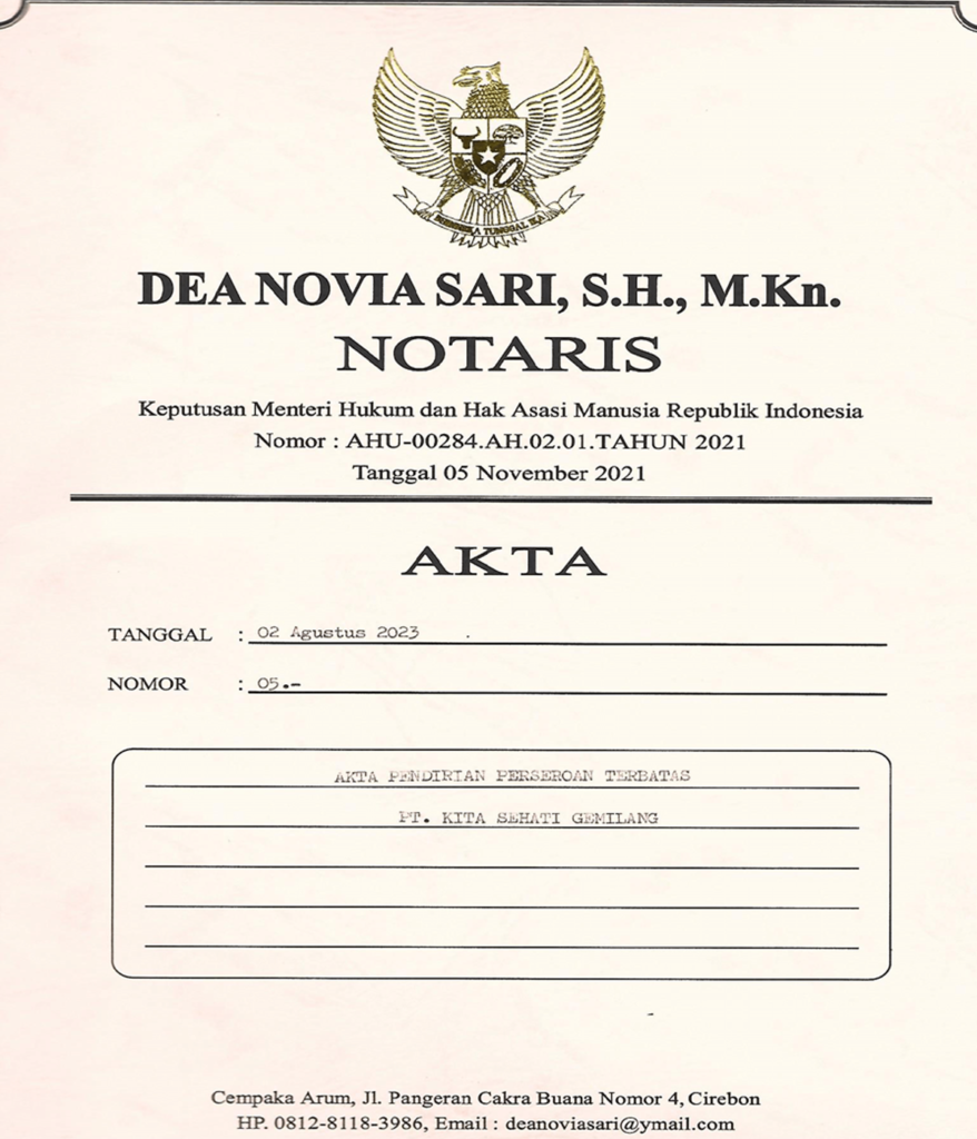 AKTA NOTARIS